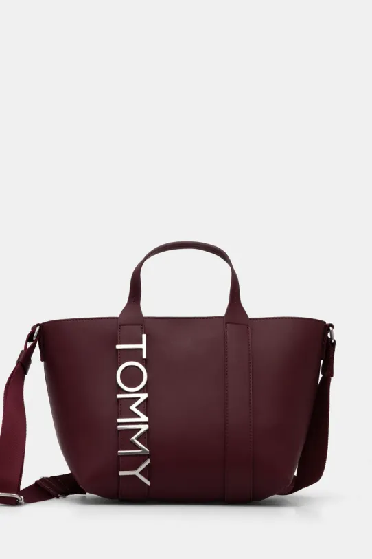 Tommy Jeans poseta uni burgundia AW0AW17049