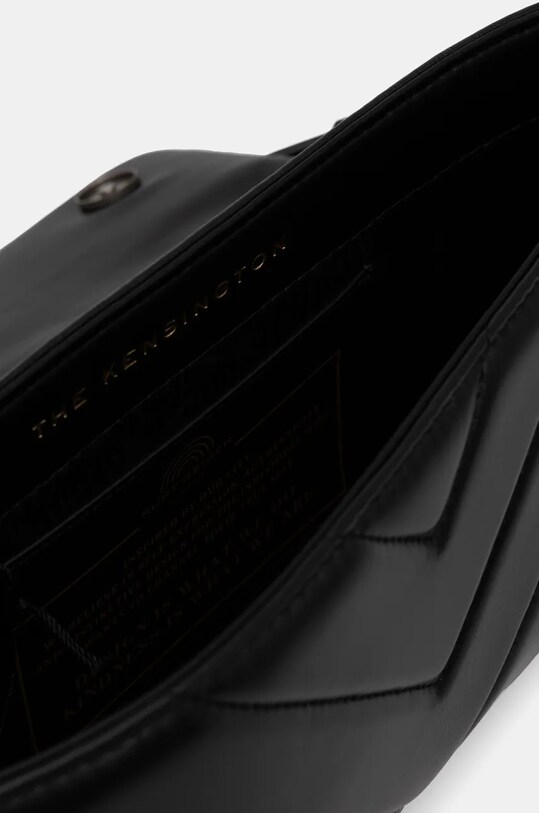Шкіряна сумочка Kurt Geiger London KENSINGTON 3573900109 чорний