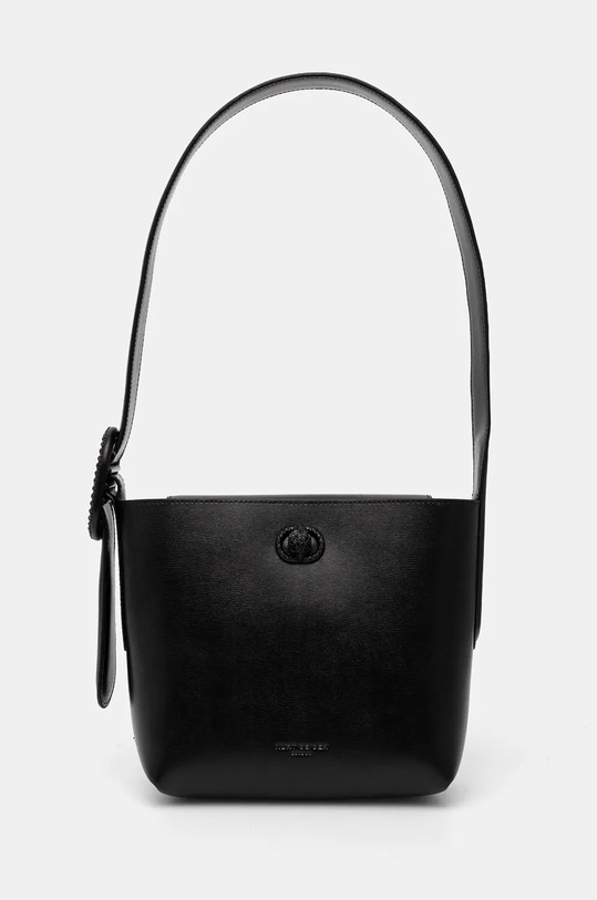 Kurt Geiger London borsa a mano in pelle CHELSEA pelle fiore nero 3575500109