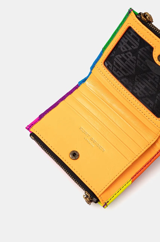 Kurt Geiger London portfel skórzany SMALL LEATHER GOODS multicolor 2746999319
