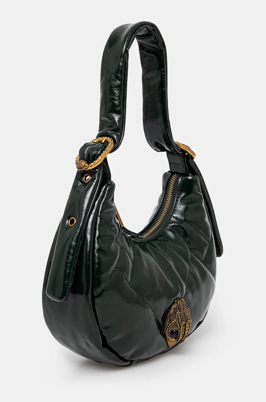 Kožená kabelka Kurt Geiger London KENSINGTON 2711479319 zelená AW24