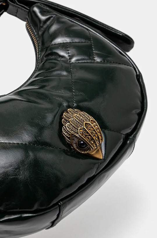 Kožená kabelka Kurt Geiger London KENSINGTON zelená 2711479319