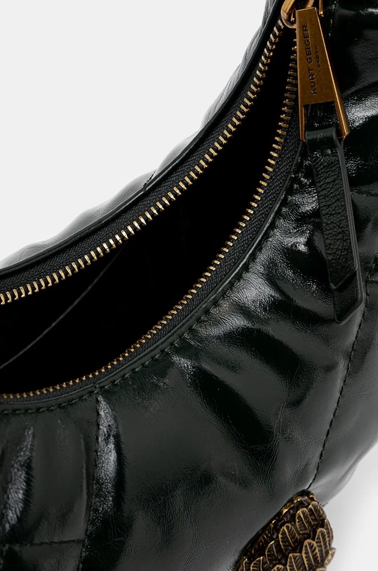 Kožená kabelka Kurt Geiger London KENSINGTON 2711479319 zelená