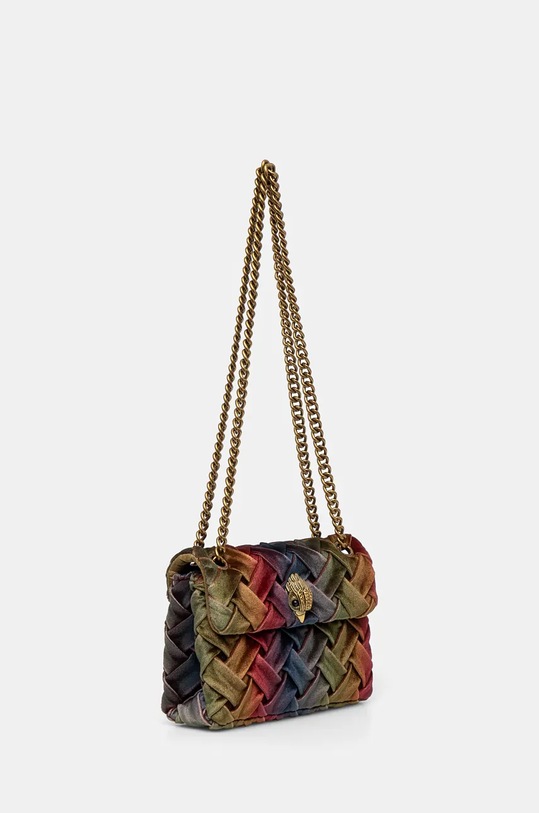 Сумочка из велюра Kurt Geiger London FABRIC KENSINGTON 3574669789 мультиколор AW24