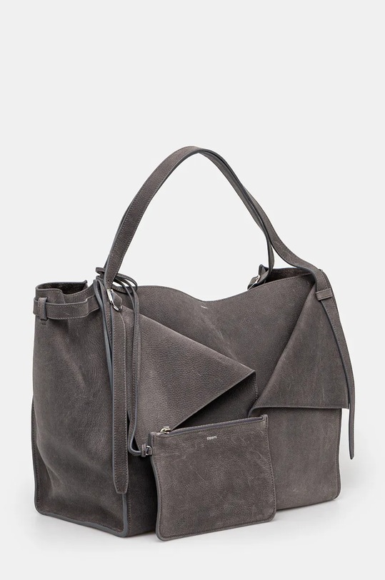 Coperni torebka skórzana Belt Cabas Bag COPBA74F6001 szary AW24