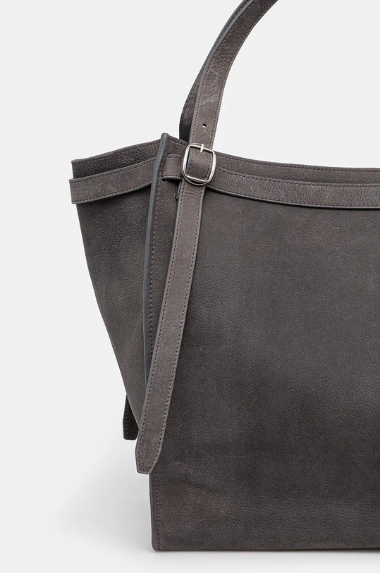 Akcesoria Coperni torebka skórzana Belt Cabas Bag COPBA74F6001 szary