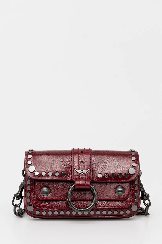 ZADIG&VOLTAIRE borsa a mano in pelle pelle fiore granata LWBA02541