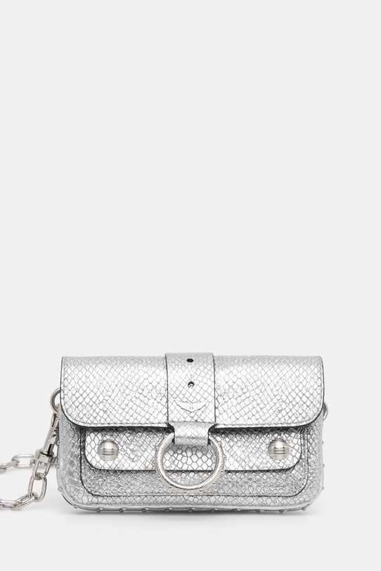 ZADIG&VOLTAIRE poseta nu incape in A4 argintiu LWBA02543