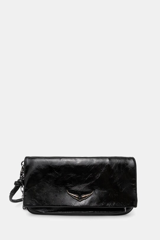 ZADIG&VOLTAIRE poseta de piele uni negru LWBA02521