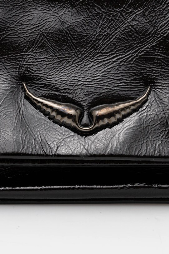 ZADIG&VOLTAIRE poseta de piele negru LWBA02521
