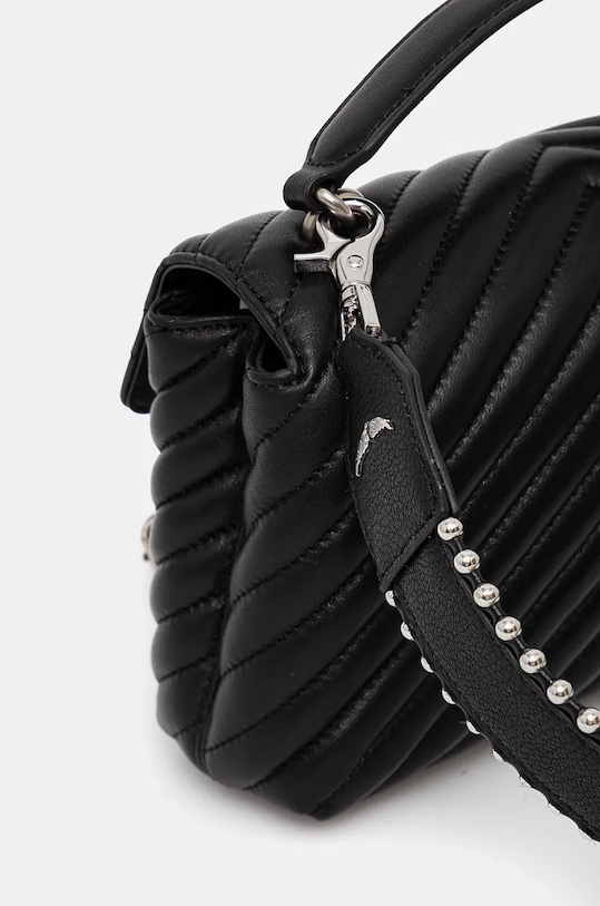 Kožený popruh na kabelku ZADIG&VOLTAIRE LWOG00003 čierna AW24