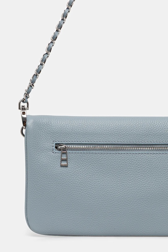 Akcesoria ZADIG&VOLTAIRE torebka skórzana LWBA00001 niebieski