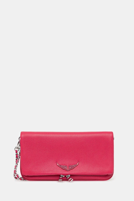 Usnjena torbica ZADIG&VOLTAIRE roza LWBA00001