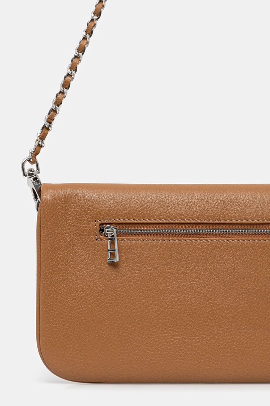 Doplnky Kožená kabelka ZADIG&VOLTAIRE LWBA00001 hnedá