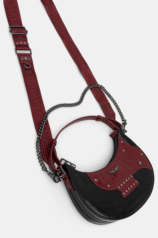 ZADIG&VOLTAIRE bőr táska LWBA02539 fekete AW24