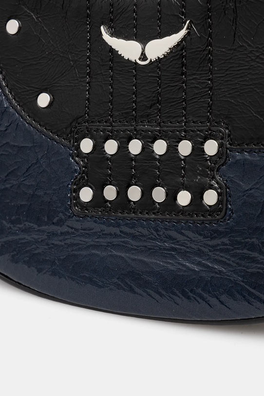 ZADIG&VOLTAIRE poseta de piele LWBA02539 negru