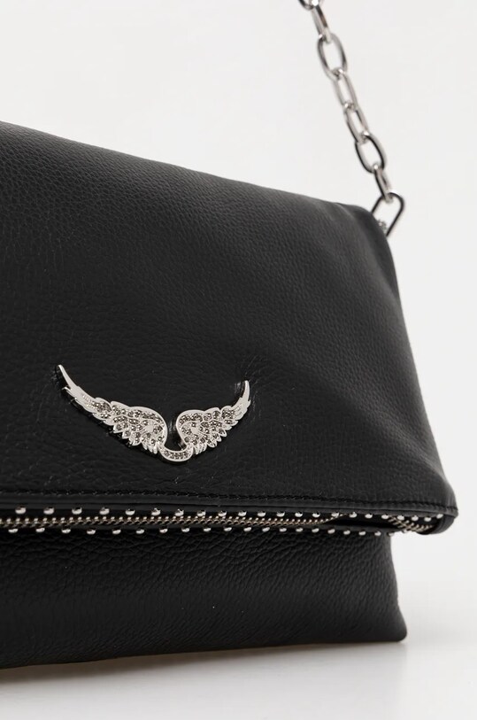 Шкіряна сумочка ZADIG&VOLTAIRE чорний LWBA00009