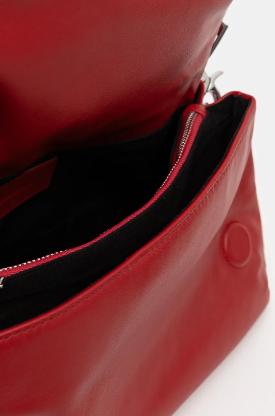 Kožená kabelka ZADIG&VOLTAIRE LWBA02427 červená