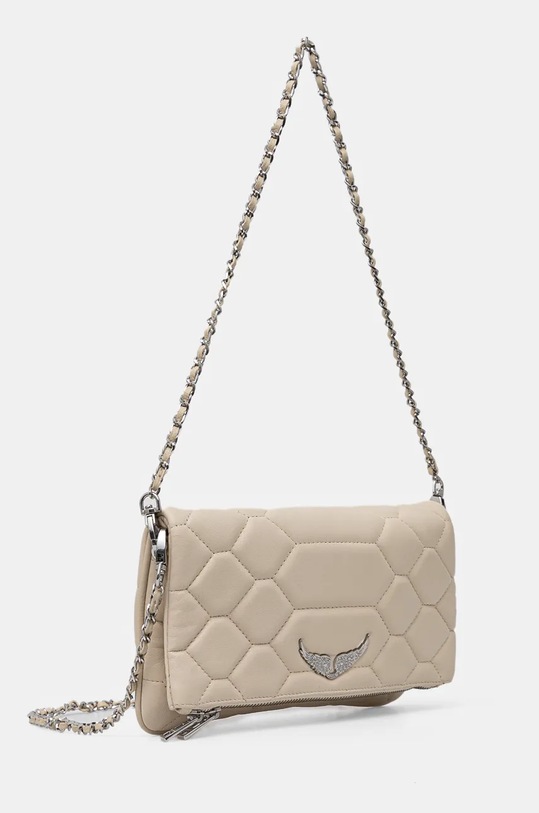 ZADIG&VOLTAIRE poseta de piele LWBA02581 bej AW24