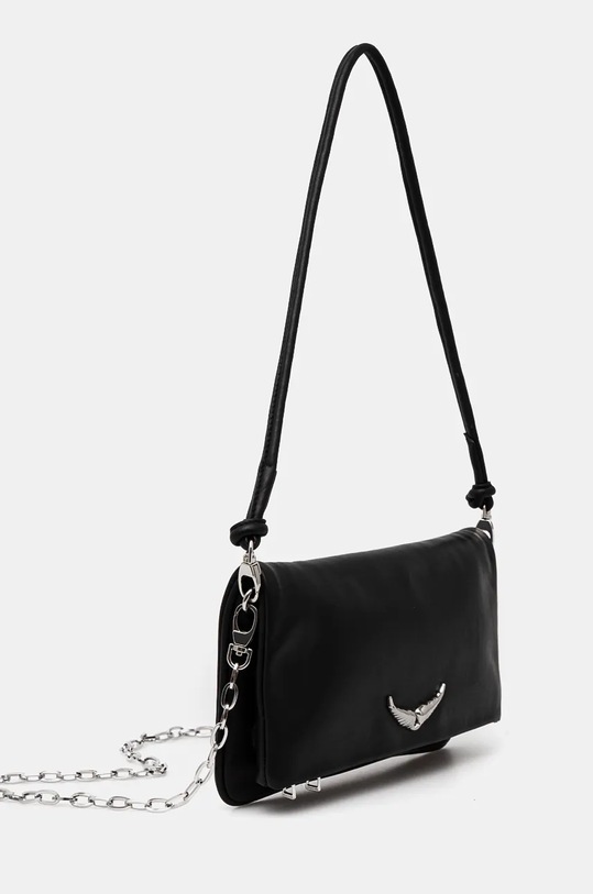 ZADIG&VOLTAIRE poseta de piele LWBA02411 negru AW24