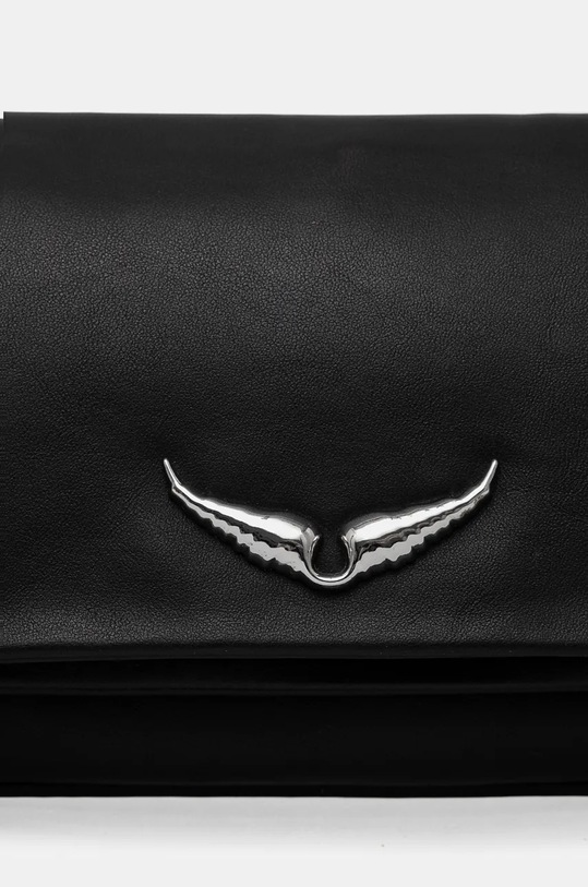 ZADIG&VOLTAIRE poseta de piele negru LWBA02411