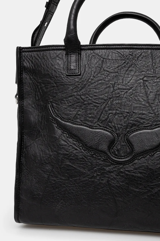 ZADIG&VOLTAIRE torebka skórzana czarny LWBA02577