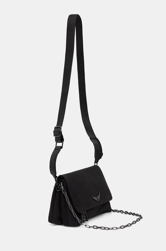 ZADIG&VOLTAIRE poseta de piele LWBA02269 negru AW24