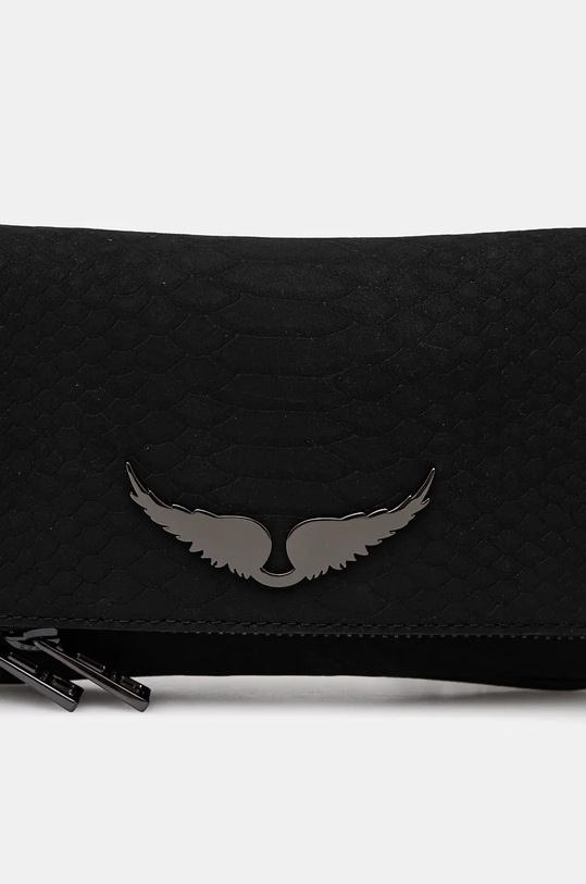 Accesorii ZADIG&VOLTAIRE poseta de piele LWBA02229 negru