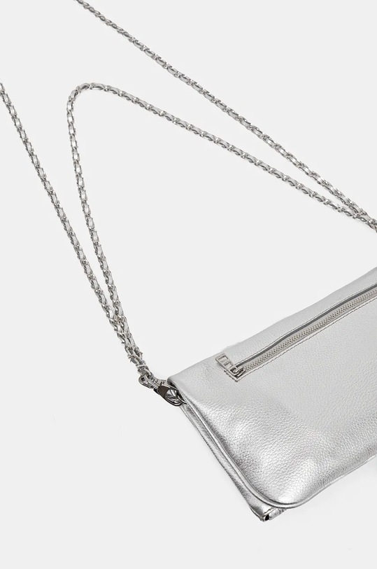 Doplňky Kožená kabelka ZADIG&VOLTAIRE LWBA02551 stříbrná