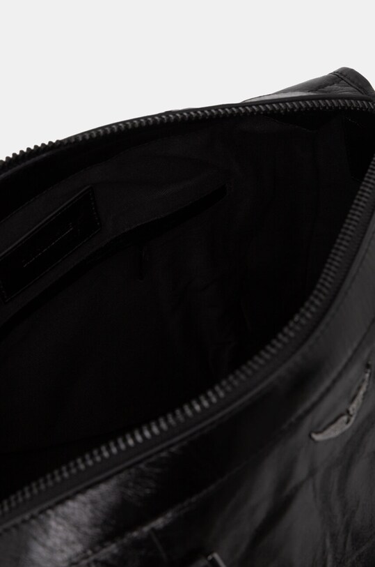 Kožna torba ZADIG&VOLTAIRE LWBA00034 crna