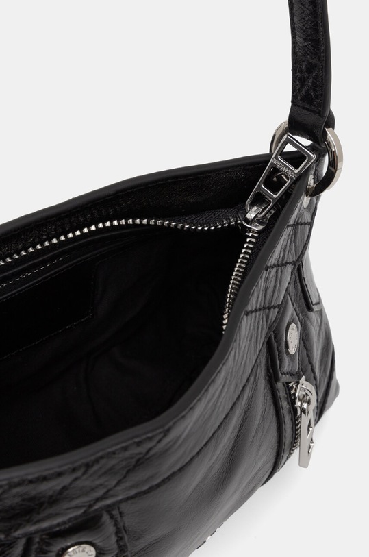 Шкіряна сумочка ZADIG&VOLTAIRE LWBA02579 чорний