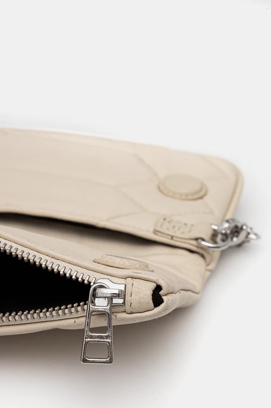 Δερμάτινη τσάντα ώμου ZADIG&VOLTAIRE LWBA00052 μπεζ