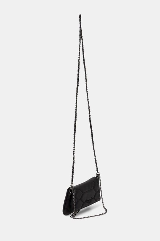 Δερμάτινη τσάντα ώμου ZADIG&VOLTAIRE LWBA00052 μαύρο AW24