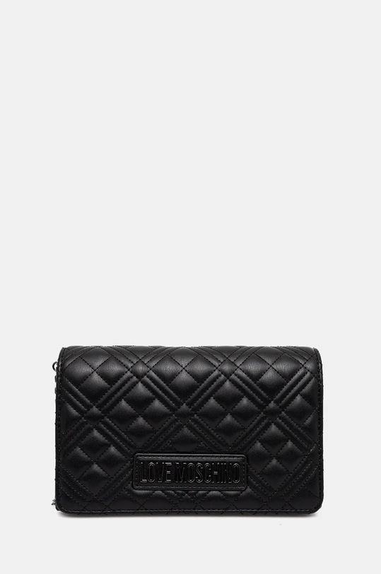 Torba Love Moschino bez uzorka crna JC4079PP0L