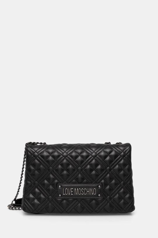 Love Moschino torebka aplikacja czarny JC4230PP0L