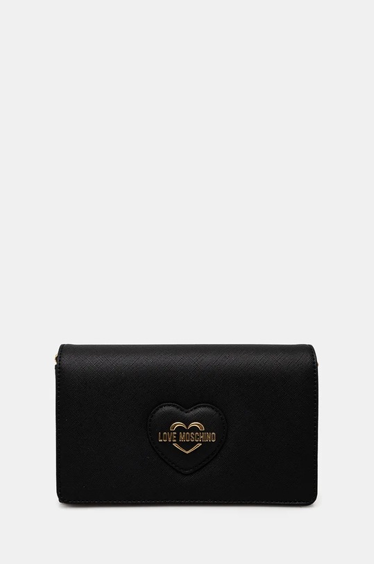 Torba Love Moschino natpis crna JC4268PP0L