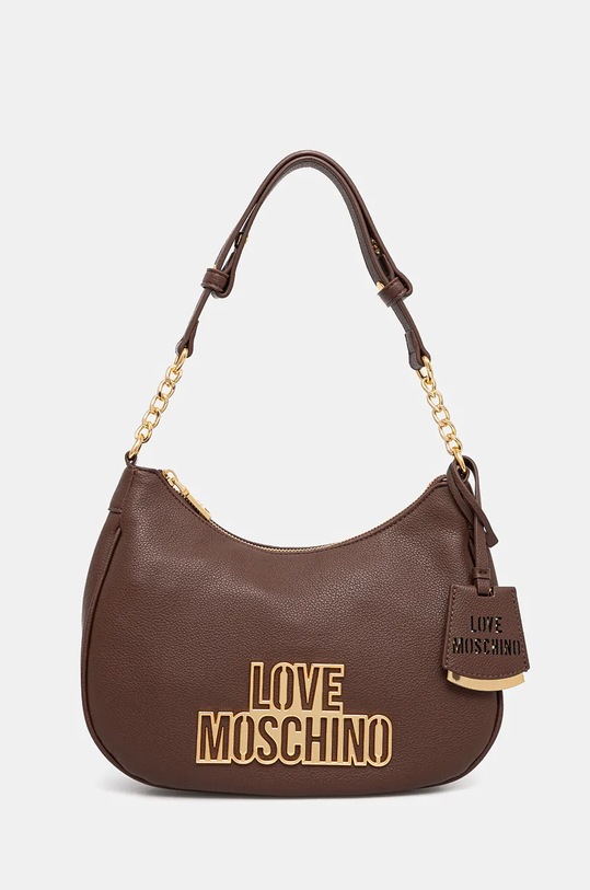 Love Moschino poseta nu incape in A4 maro JC4335PP0L