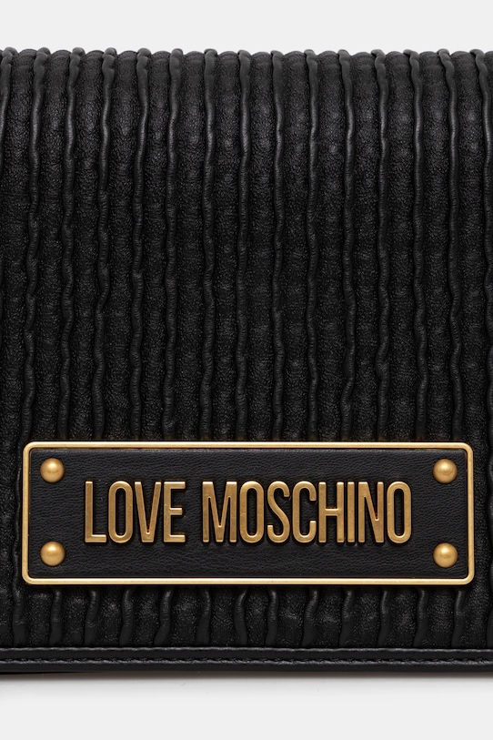 Akcesoria Love Moschino torebka skórzana JC4358PP0L czarny