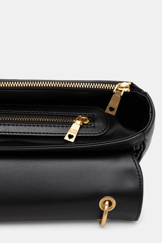 Love Moschino torebka skórzana JC4358PP0L czarny