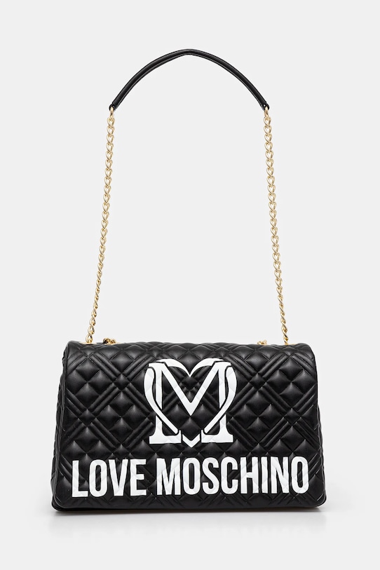 Torba Love Moschino premalo za format A4 crna JC4375PP0L