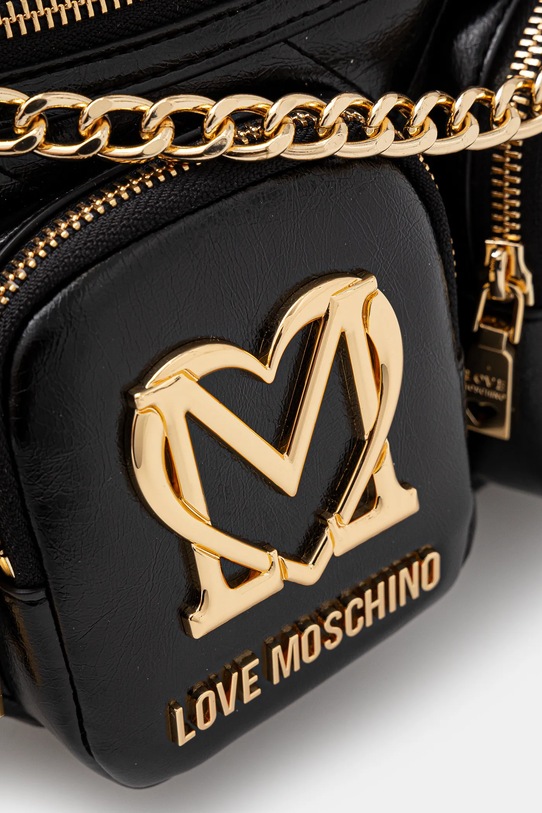 Torba oko struka Love Moschino crna JC4323PP0L