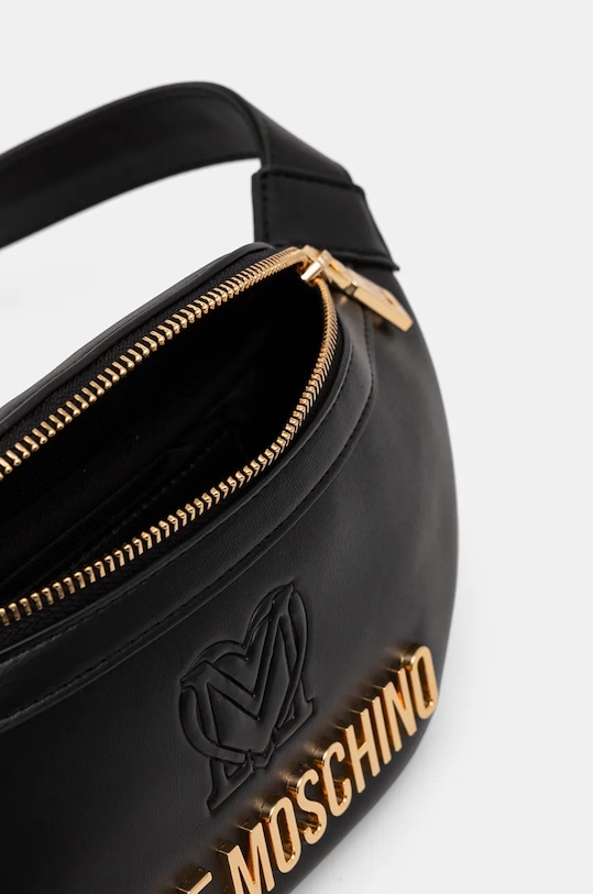 Kožna torba oko struka Love Moschino crna JC4363PP0L