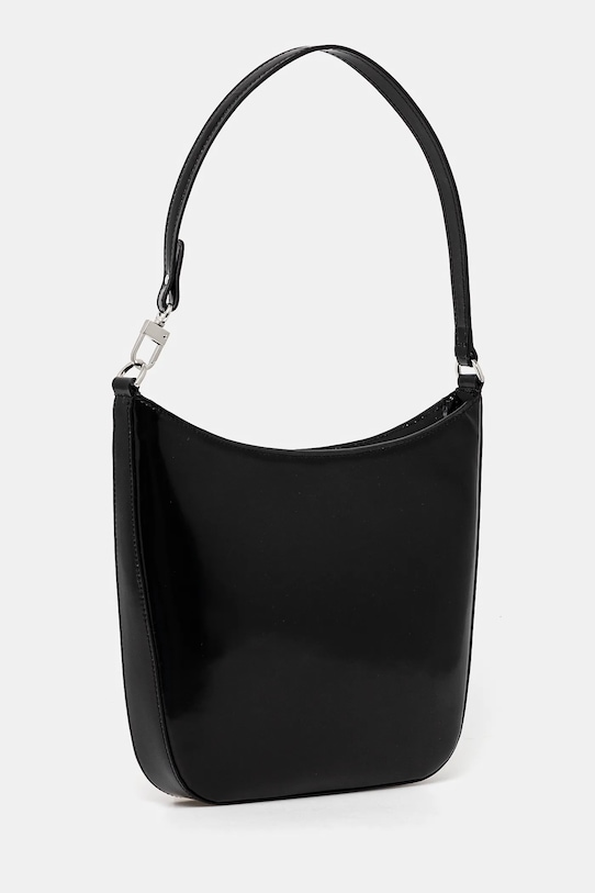 Kožená kabelka By Far Suli MWBSB053CL017BK001PL čierna AW24