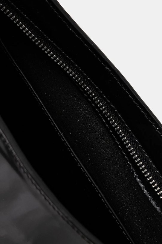 Kožená kabelka By Far Suli MWBSB053CL017BK001PL čierna