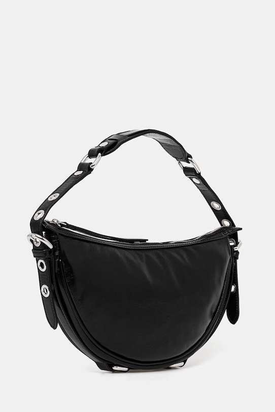 Кожаная сумочка By Far Gib MWBSB012LL002BK001PL чёрный AW24