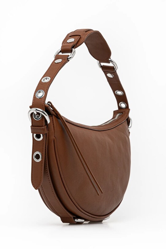 Шкіряна сумочка By Far Gib MWBSB012CL013BR051PL коричневий AW24