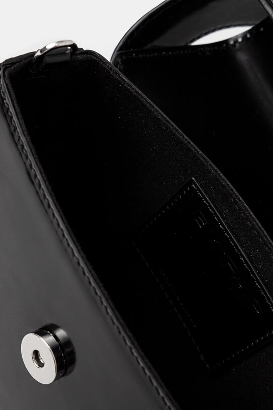 By Far torebka skórzana Hari MWBTH008CL017BK001PL czarny