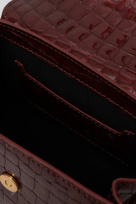 Δερμάτινη τσάντα By Far Fran MWBTH001CL033BR045PL