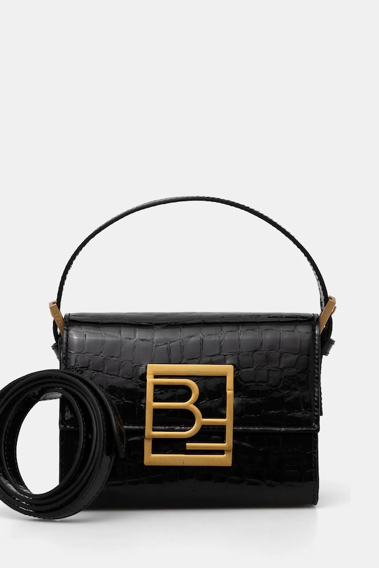 By Far torebka skórzana Fran skóra licowa czarny MWBTH001CL033BK001PL