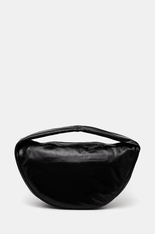 By Far poseta de piele Maxi uni negru MWBSB022LL002BKPL